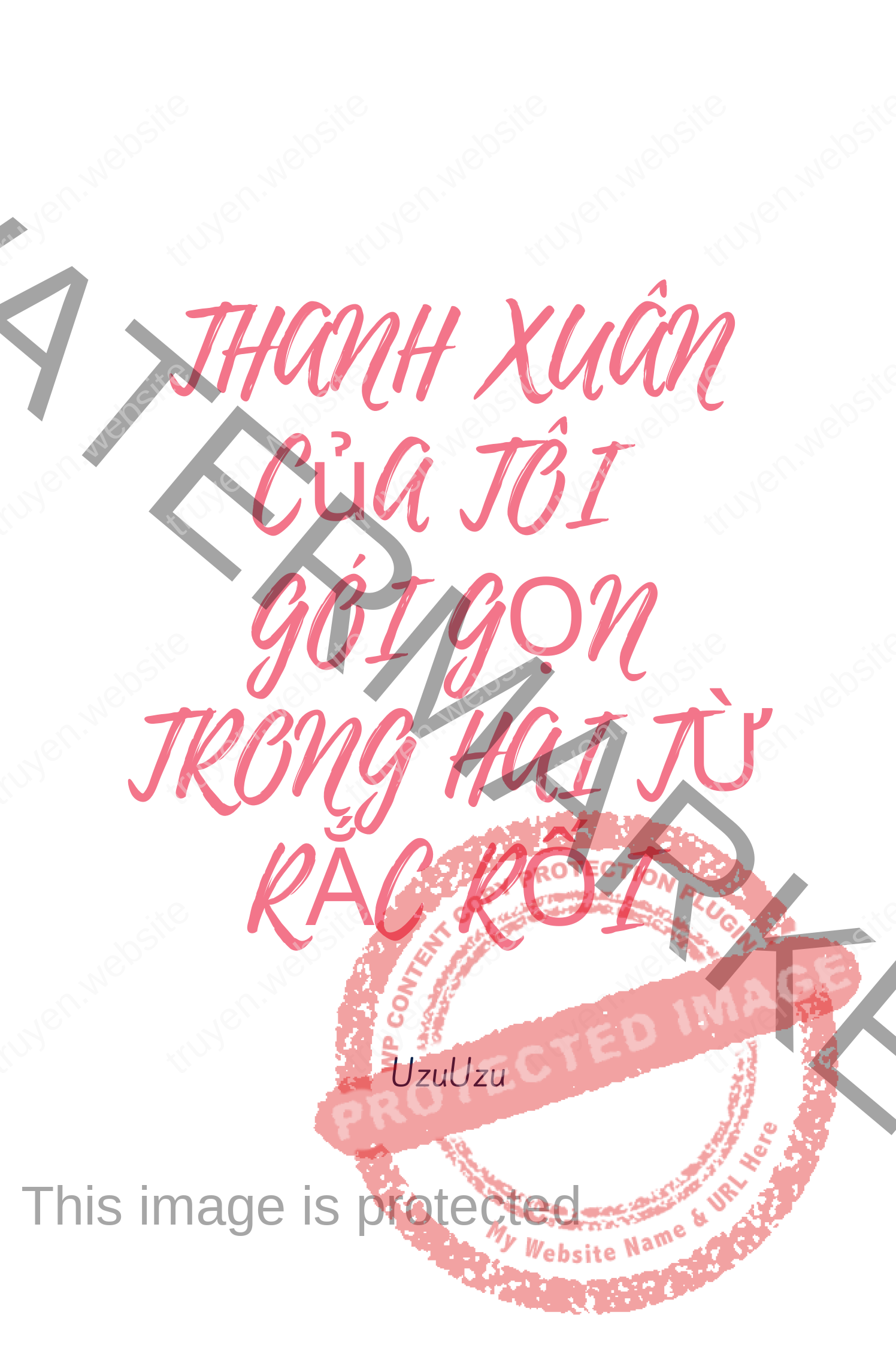 thanh xuân của tôi gói gọn trong hai từ rắc rối